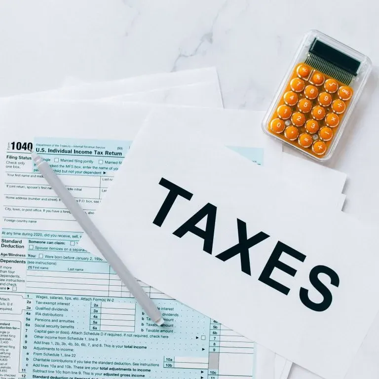 tax resolution documents and settlement paperwork