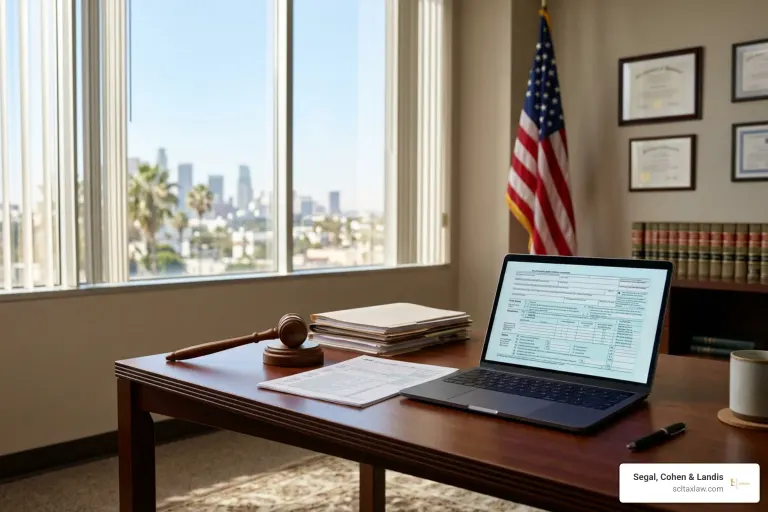 Legal administrative tax appeal process