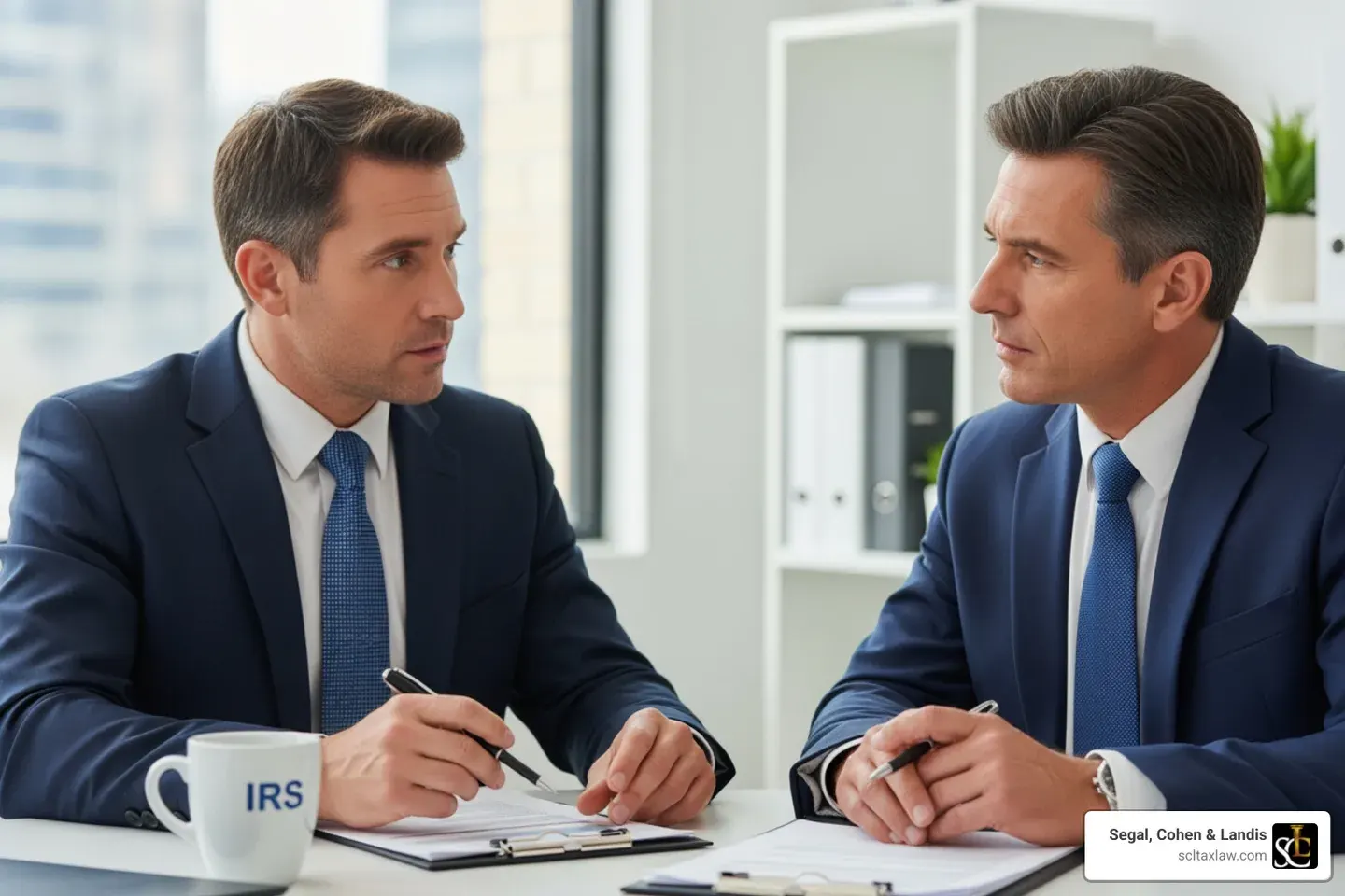 Tax attorney negotiating with the IRS - IRS tax levy attorney