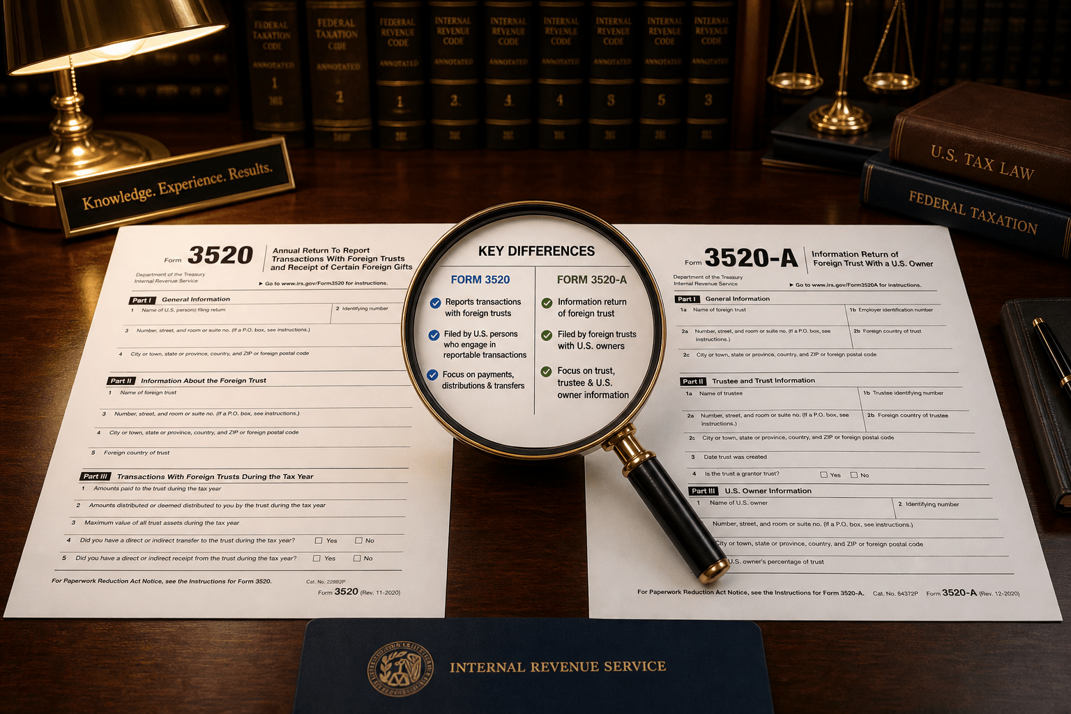 Form 3520 vs Form 3520-A - What's the Difference and Do You Need Both?